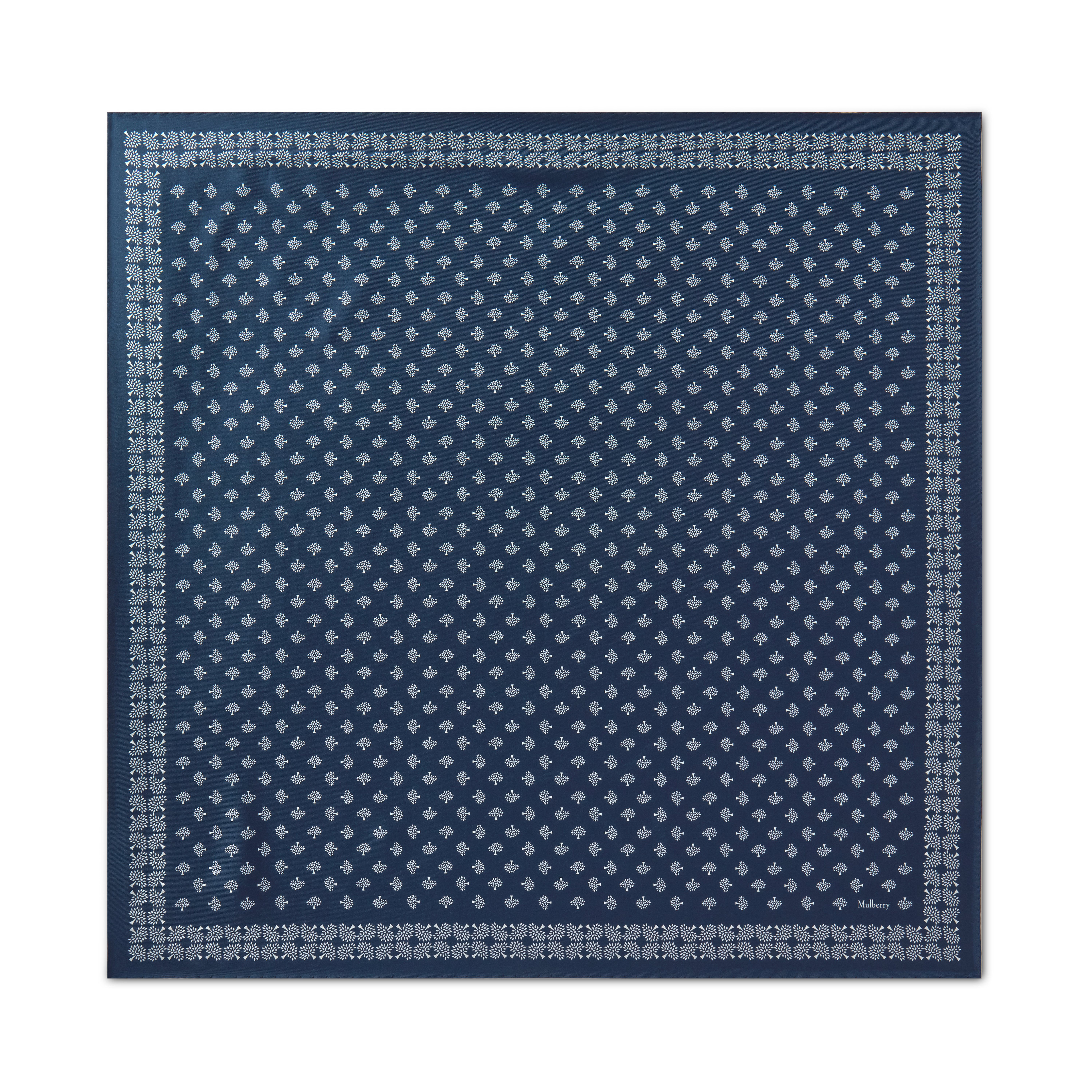 Mulberry Women's Square Scarf - Tree Night Sky