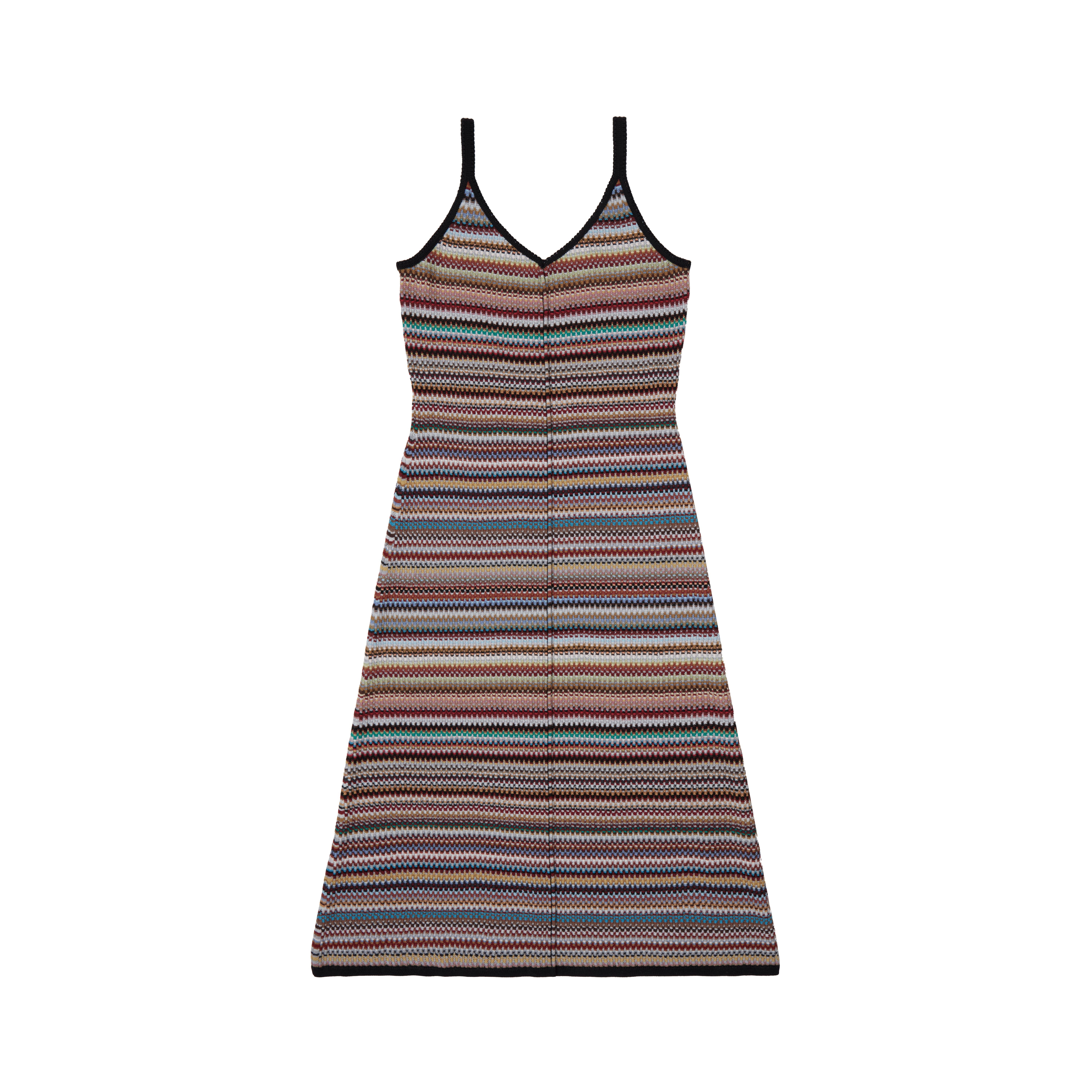Mulberry Knitted Dress In Multi Colour