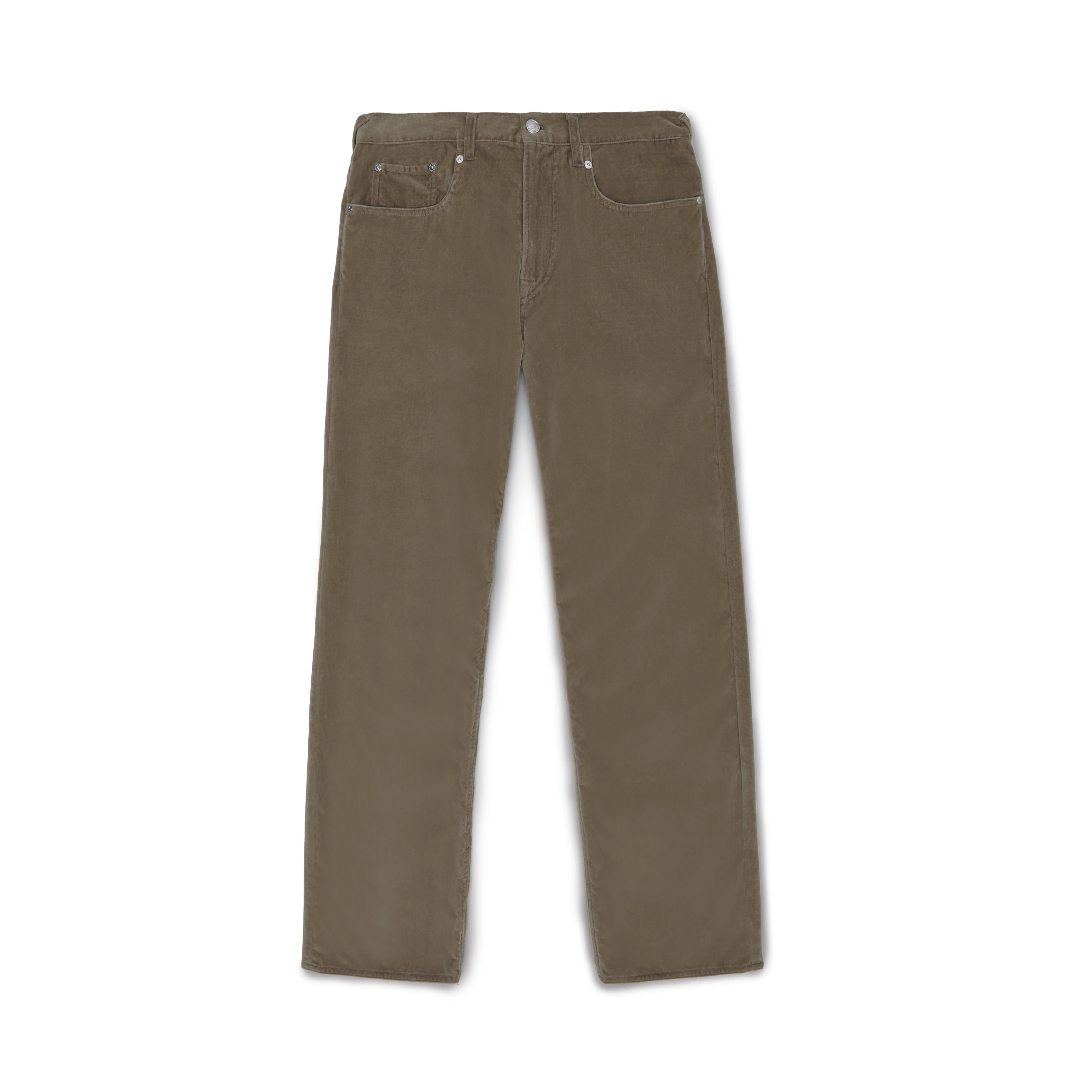 Mulberry Five Pocket Jeans In Khaki