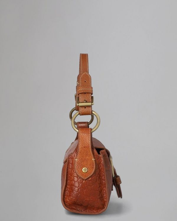 Mulberry | Pasadena | Pre-Loved | Oak Printed Veg Tanned Leather