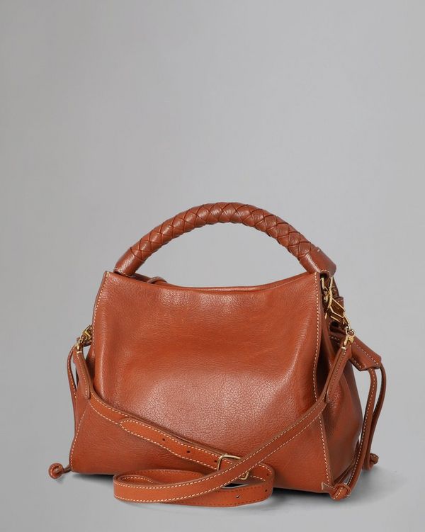 Small Iris | Pre-Loved | Oak NVT | Pre-Loved Bags | Mulberry