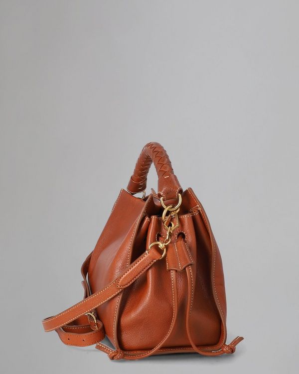 Small Iris | Pre-Loved | Oak NVT | Pre-Loved Bags | Mulberry