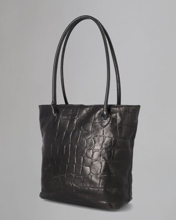 Hoxton PreLoved Black Congo Leather PreLoved Bags Mulberry