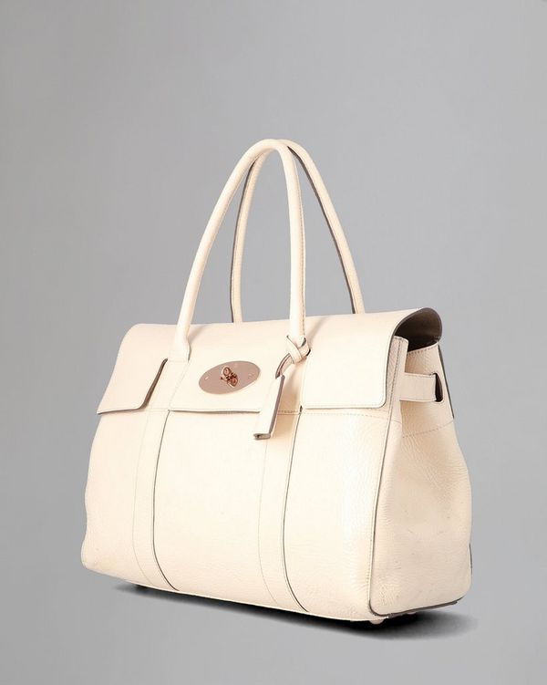 Bayswater | Pre-Loved | Nude Spongy Patent | Pre-Loved Bags | Mulberry 