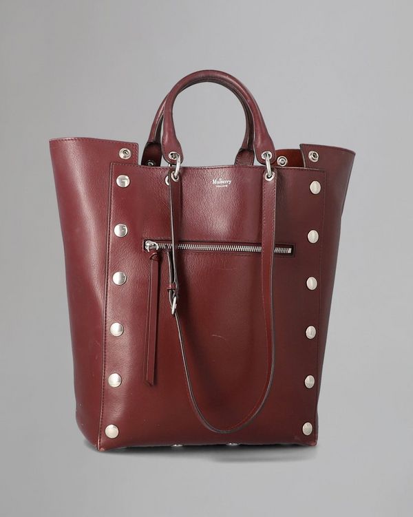 Maple Pre Loved Oxblood Smooth Calf Pre Loved Bags Mulberry