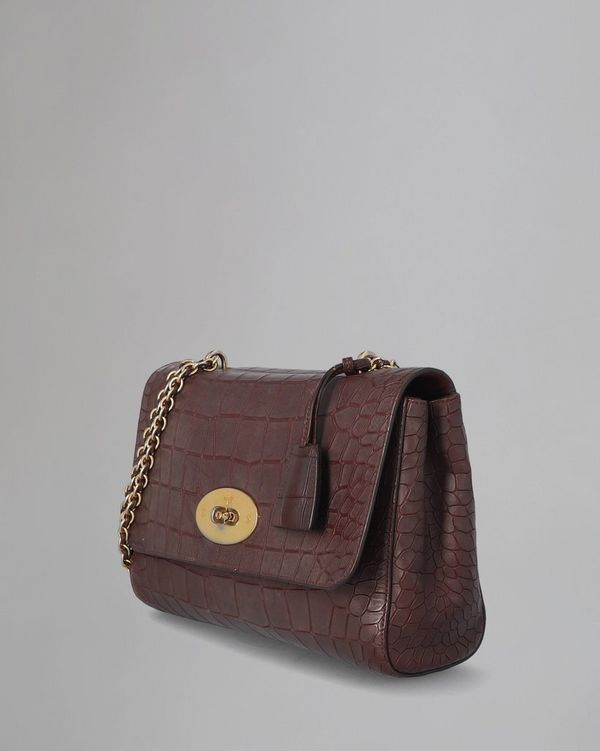 Mulberry lily oxblood croc new arrivals