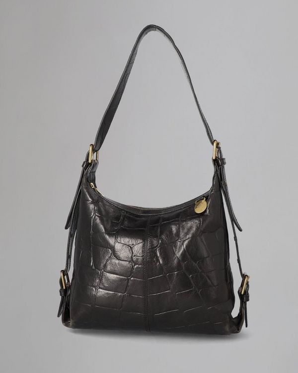 Cher PreLoved Black Congo Leather PreLoved Bags Mulberry