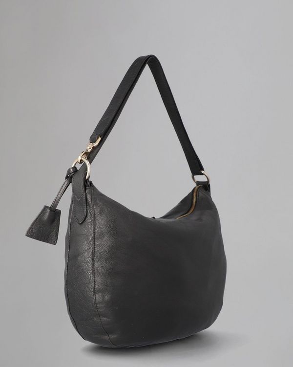 Bella Messenger Pre Loved Black Soft Spongy Pre Loved Bags Mulberry