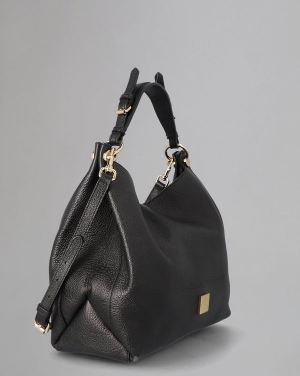 Small Freya Pre Loved Black Goat Printed Calf Pre Loved Bags Mulberry