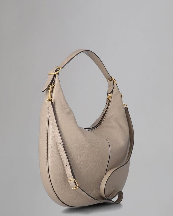 Selby Pre Loved Earth Grey Printed Calf Pre Loved Bags Mulberry