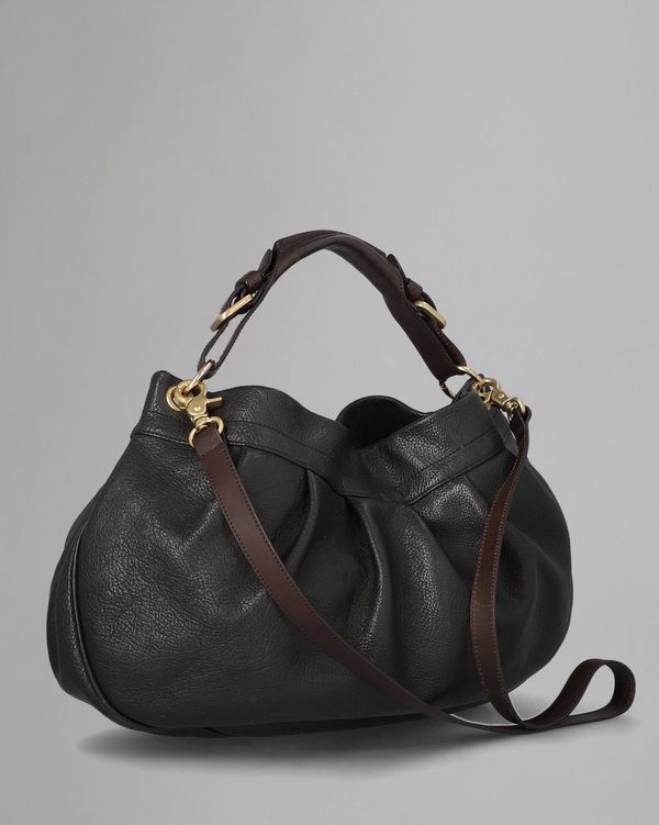 Medium Mitzy Hobo | Pre-Loved | Black Pebbled | Pre-Loved Bags 