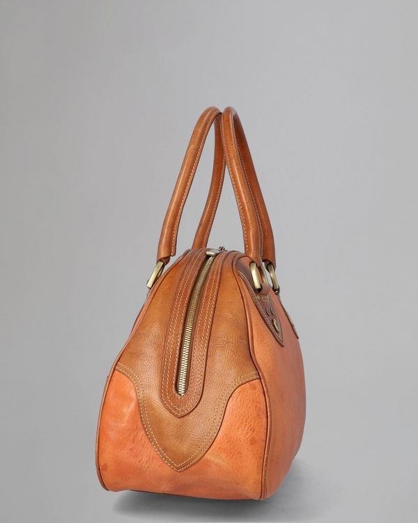 Mulberry | Boston | Pre-Loved | Oak & Ginger Natural Veg Tanned