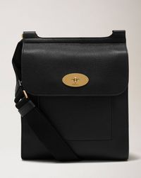 Mulberry 'Mini Antony' Messenger Bag Black