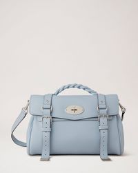 Mulberry | Alexa | Poplin Blue Heavy Grain | Women