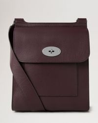 Antony Black Cherry Small Classic Grain Women Mulberry