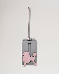 poodle-luggage-tag