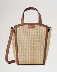 【おまけ付】 クロベリー | Mulberry ミニ エクリュ＆ブライトオーク | トート バッグ