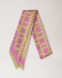 ホイップステッチ＆ロゴ-バッグスカーフ