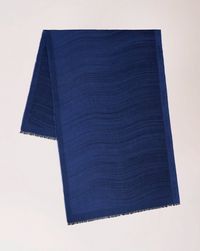 wave-jacquard-logo-border-rectangular-scarf