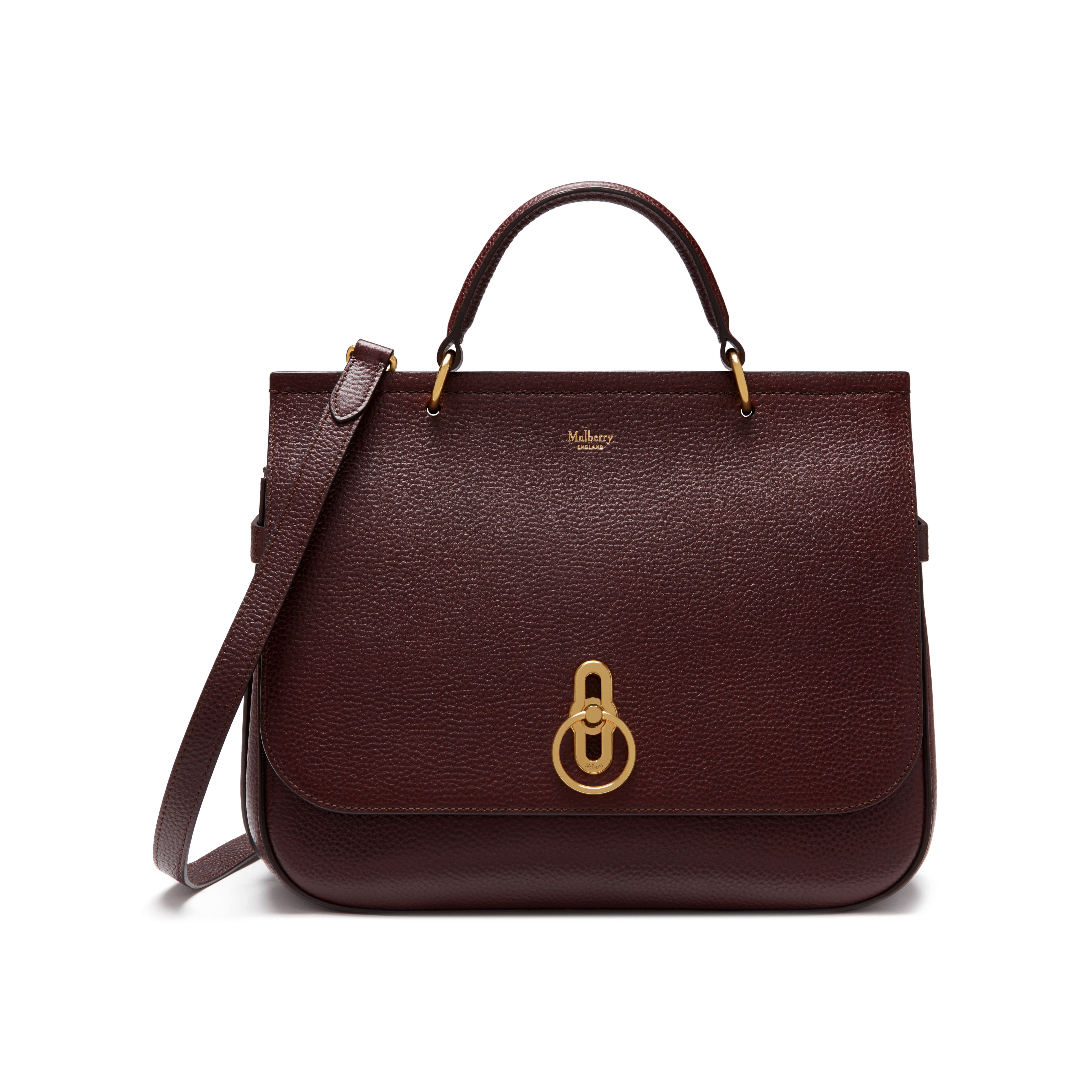 mulberry oxblood handbag